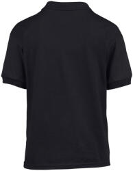 Gildan DryBlend 50/50 galléros rövid ujjú gyerekpóló , Gildan GIB8800, Black-S (giB8800bl-s)