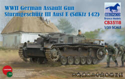Bronco Models Bronco WWII German Assault Gun Sturmgeschütz III Ausf E (SdKfz 142) 1: 35 (CB35118)