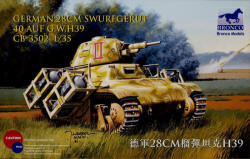 Bronco Models Bronco German 28cm Swurfgerat 40 Auf G. W. H39 1: 35 (CB35002)