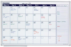 Franken Havi tervezőtábla, mágneses, 90x60cm, ValueLine VO-7 Franken (VO-7)