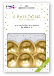 PUKKA PAD Léggömb, 30 cm, PUKKA PAD, metál arany (PTY019) - iroszer24