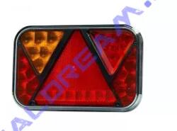 Fristom Hátsólámpa LED-es Canbus-os, Bajonet csatlakozós, 12V 5 funkciós (fék , köd, helyzet, rendszám, index) 130x200 háromszög prizmával (FT-270LNTBajonet)