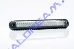 Fristom Hátsólámpa LED hosszú csík, 3 funkciós ( helyzetjelző, fék, index ), 12-36V, 1m-es kábel, 255x36mm FT-340 (FT-340LED)