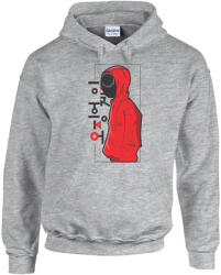 Squid Game a munkás - Unisex Kapucnis Pulóver (sqgunispul27)