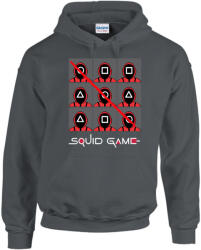  Squid Game csak egy maradhat - Unisex Kapucnis Pulóver (sqgunispul34)