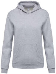 Kariban KA477 kapucnis gyerek pulóver - Oxford grey szín (ka477oxg-10/12)