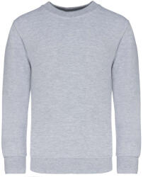 Kariban KA475 gyerek kereknyakú pulóver - Oxford grey szín (ka475oxg-10/12)