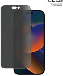 Panzer Ultra-Wide Fit iPhone 14 Pro Max 6, 7" Privacy Screen Protection antibakteriális Easy Aligner képernyővédő fólia