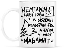 printfashion Karácsonyfa dísz - Bögre - Fehér (16872961)