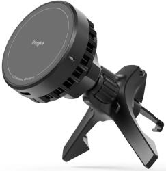Ringke Suport auto încărcător wireless magnetic MagSafe RINGKE PELTIER QI2 15W negru (8800274965942)