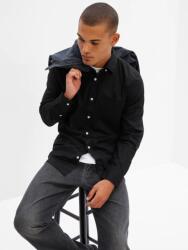 GAP Slim риза poplin GAP GAP | Cheren | МЪЖЕ | XS