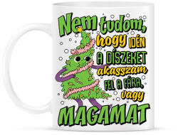 printfashion Karácsonyfa dísz - Bögre - Fehér (16871637)