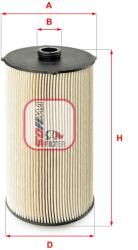 SOFIMA filtru combustibil SOFIMA S 6044 NE (S 6044 NE) - automobilus