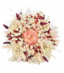Eventissimi® Buchet de flori, Eventissimi, Plante naturale uscate, Multicolor, personalizabil (BF-081)