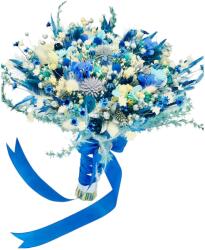 Eventissimi® Buchet personalizabil din flori naturale uscate (Bleau Ivory) (BF-161(20))