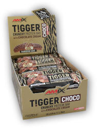 AMIX 20x MIX Tigger Choco Crispy Protein Bar 60g - tort marțipan