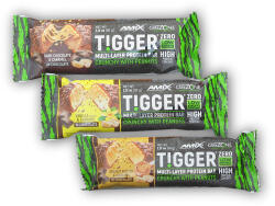 AMIX Baton proteic multistrat Tigger Zero 60g - Vanilla Caramel