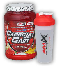 Amix Nutrition CarboJet Gain 1000g + Shaker - Căpșuni