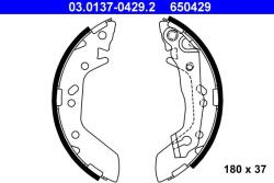 ATE Set saboti frana ATE 03.0137-0429.2 - piesa-auto