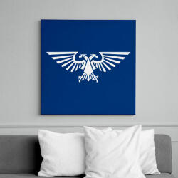 printfashion Birodalmi Sas - Warhammer 40000 - Vászonkép - Királykék (16870958)