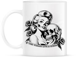 printfashion A true woman's love is eternal - Bögre - Fehér (16869129)