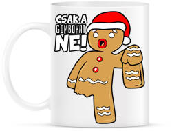 printfashion Csak a gombokat ne - Bögre - Fehér (16869639)