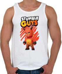 printfashion Stumble guys Red Demon - Férfi atléta - Fehér (16866257)