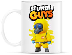 printfashion Stumble guys Hazmat nbc - Bögre - Fehér (16867927)