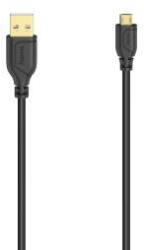 Hama "Flexi-Slim" Micro-USB Cable, USB 2.0, 480 Mbit/s, 0.75 m (HM200610)
