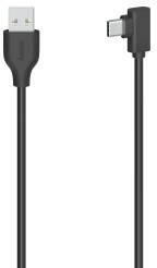 Hama USB-C Cable, USB-C Plug - USB-A Plug, 90°, USB 2.0, 480 Mbit/s, 0.75m (HM200646)