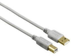 Hama USB Cable, USB 2.0, Gold-plated, 1.50 m (HM200903)