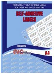  ETICHETE AUTOADEZIVE ALBE OFFICE A4, 100 coli/top, colturi drepte