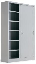  DULAP METALIC CU USI GLISANTE SI 10 RAFTURI, 1500x450x2500 mm (LxlxH), 65 kg/polita, Italia (610050) Dulap arhivare