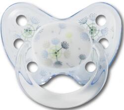 Baby-Nova Suzeta din silicon cu inel Baby-Nova - Dentistar Art, marimea 2, albastra (22207)