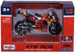 Maisto 1/18 GP Racing - Red Bull KTM Factory Racing 2021 motor (90159363712)