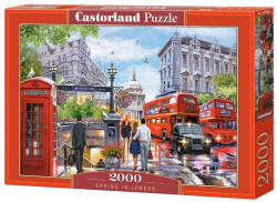 Castorland Tavasz Londonban 2000 db-os (C-200788-2)