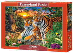 Castorland Tigris család 2000 db-os (C-200825-2)