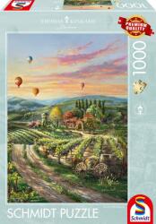 Schmidt Spiele Thomas Kinkade - Peaceful Valley Vineyard 1000 db-os (57366)