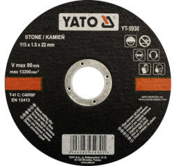 TOYA YATO 115 mm YT-5930 Disc de taiere