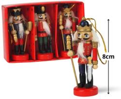 Diótörő 3 db 8 cm