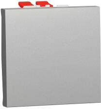 Schneider Electric Intrerupator cruce 10A 2m alu (NU320530)