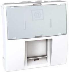 Schneider Electric Priza de date S-ONE RJ45 Unica, Cat. 6, U/UTP, 2M, Alb (MGU3.415.18)