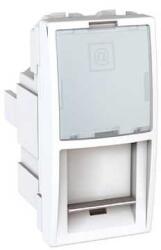 Schneider Electric Priza de date S-ONE RJ45 Unica Top, Cat. 6, FTP, 1M, Alb (MGU3.416.18)