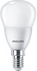 Philips Bec LED tip lustra 40W P45 E14 Alb rece (871951430990601)