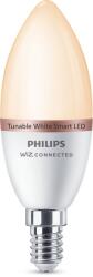 Philips Bec LED inteligent Philips, lumanare, Wi-Fi, Bluetooth, C37, E14, 4.9W (40W), 470 lm, temperatura lumina reglabila (2700-6500K), 8719514372382 (871951437238200)