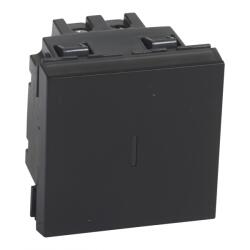 Legrand Intrerupator cruce 2 module, 10AX, finisaj mat, Mosaic (079321l)