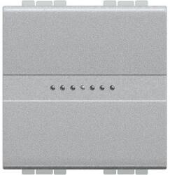 Legrand Intrerupator cap scara, axial, 10A, 2M, Aluminiu (NT4053M2AN)