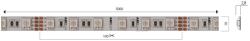 ARELUX Banda LED flexibila XFILL, rola 5m, 14, 4W/m, RGB, IP65, Arelux (fl56065rgb/5m)