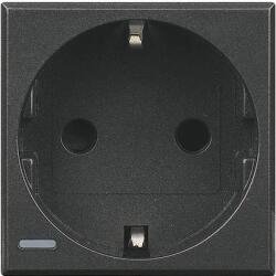 Legrand Priza schuko cu led Axolute 2M, antracit (HS4141)