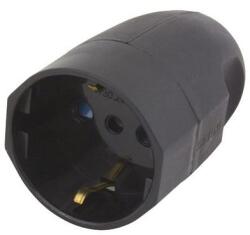 SCAME RO Priza (cupla) mobila 2P+E, neagra, 16A, Scame (130.2083/N)
